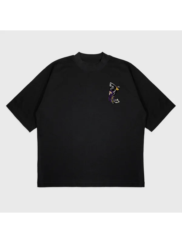 Oversize Kobe 8 Baskılı T-Shırt