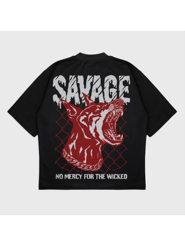 Oversize Savage T-Shırt