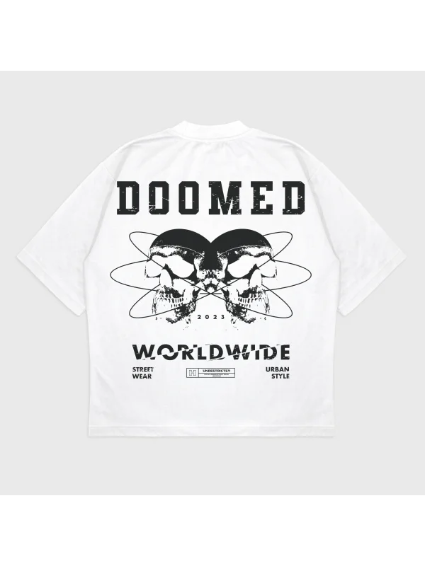 Oversize Doomed T-Shırt