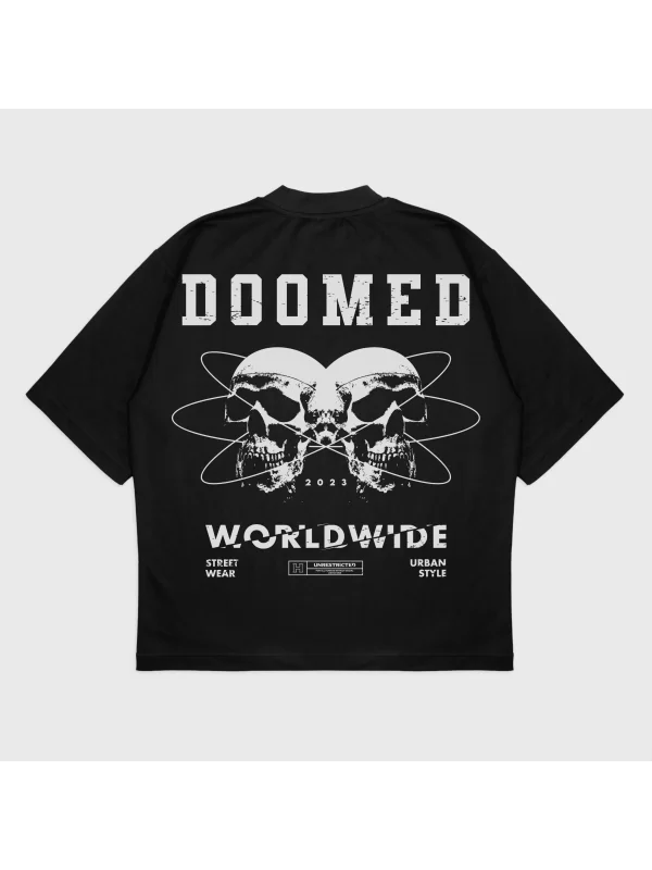 Oversize Doomed T-Shırt