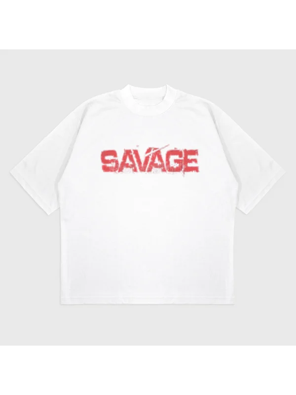 Oversize Savage T-Shırt