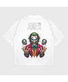 Oversize Joker Baskılı T-Shırt
