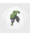 Oversize Hulk Baskılı T-Shırt