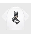 Oversize Batman Baskılı T-Shırt