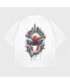 Oversize Spider-Man Baskılı T-Shırt