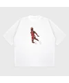 Oversize Michael Jordan Baskılı T-Shırt