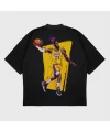Oversize Lebron James Baskılı T-Shırt