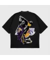 Oversize Kobe 8 Baskılı T-Shırt