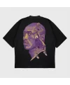 Oversize Kobe 24 Baskılı T-Shırt