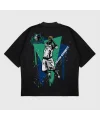 Oversize Kevin Garnett Baskılı T-Shırt