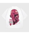 Oversize Jordan 23 Baskılı T-Shırt