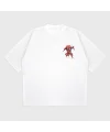 Oversize Deadpool Baskılı T-Shırt