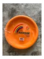 RAİNBOW PLAS TABAK TURUNCU 22 CM 25 Lİ *40