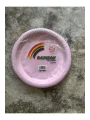 RAİNBOW PLAS TABAK LİLA 22 CM 25 Lİ *40