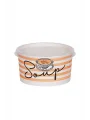 BENCUP ÇORBA KASE 14 OZ KAP+ KAPAK  (500 ad.)  25 ad* 20 pk