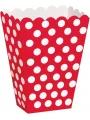 ROLL-UP MISIR KUTUSU KIRMIZI PUANTİYELİ 25 Lİ *10