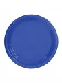 UPLASS PARTİ PLASTİK TABAK LACİVERT 22 CM 25 Lİ *40