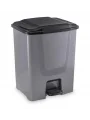 FLORA ÇÖP KOVASI PEDALLI F134 GRİ 40 LT * 6