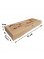 PİDE KUTUSU OLUKLU 42*14* 4 CM*100