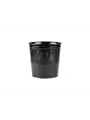 KROM FLOSOFT DELİKLİ MASA ALTI SİYAH BOYALI ÇÖP KOV.