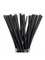 PİPET SARGILI KAĞIT PİPET SİYAH  8mm*240mm 250 *16