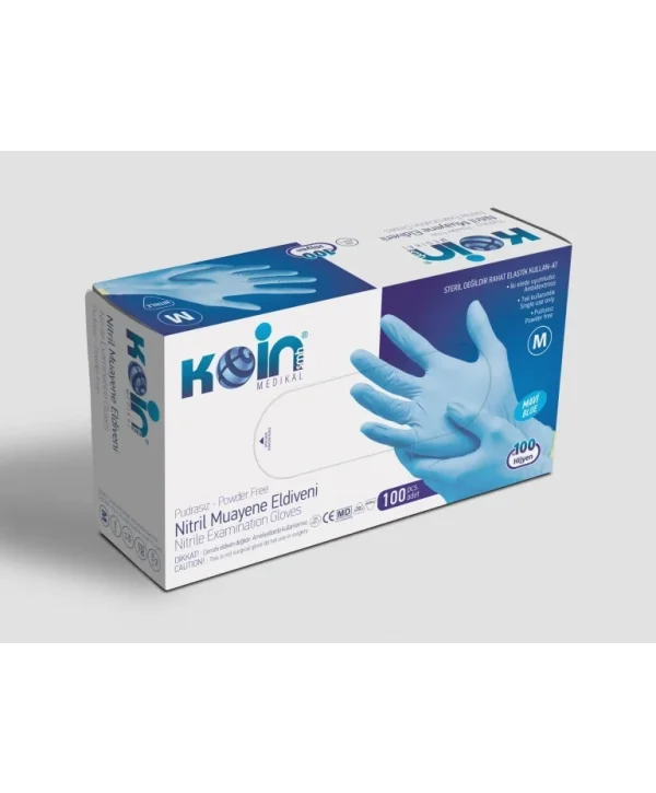 ELDİVEN NİTRİL MAVİ ORTA (M) 100 LÜ*20