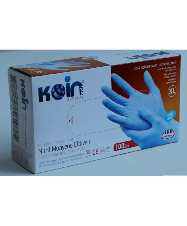 ELDİVEN NİTRİL MAVİ XL 100*20