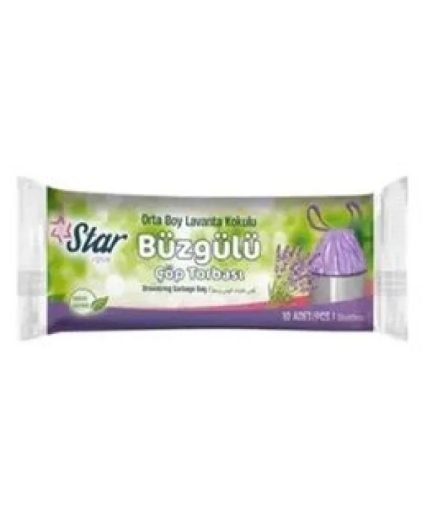 STAR BÜZGÜLÜ ÇÖP TORBASI ORTA BOY *50