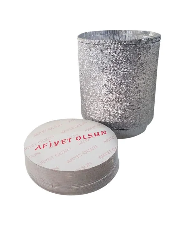 ALİMİNYUM YUVARLAK 700 GR BÜYÜK KÜNEFE *100*10