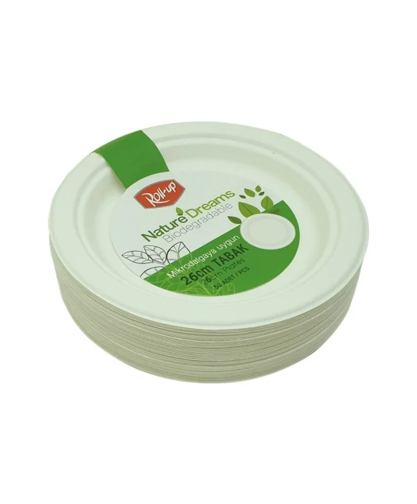 EKOLOJİK  26 CM TABAK 50 *20 Lİ