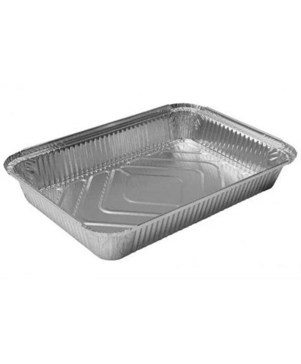 ALİMİNYUM TEPSİ  (501  L) 2,5  KG LIK KARE KÜÇÜK 100 ad.*4 pk