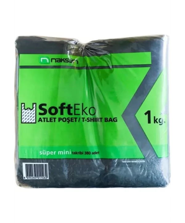 NAKSAN SÜPER MİNİ SİYAH POŞET 10 KG.