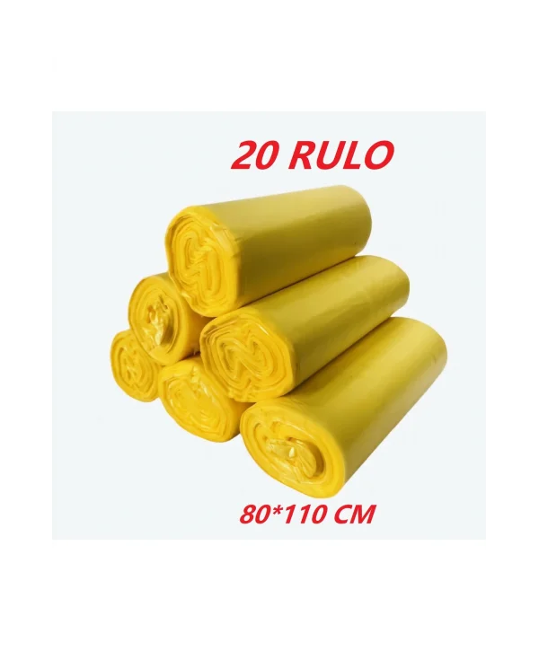 YENER DEİPLAST RENKLİ  400 GR SARI 80*110 * 20 Lİ
