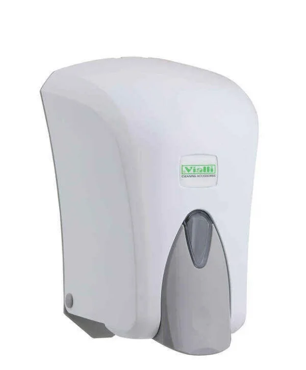 VİALLİ HAZNELİ SIVI SABUNLUK 1000 ML BEYAZ * 18 Lİ