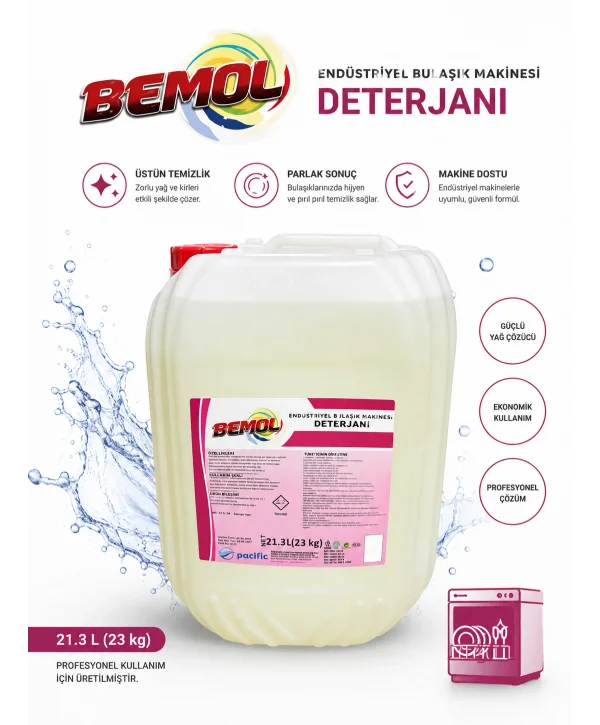 BEMOL END.BULAŞIK MAKİNA DETERJANI 23 KG