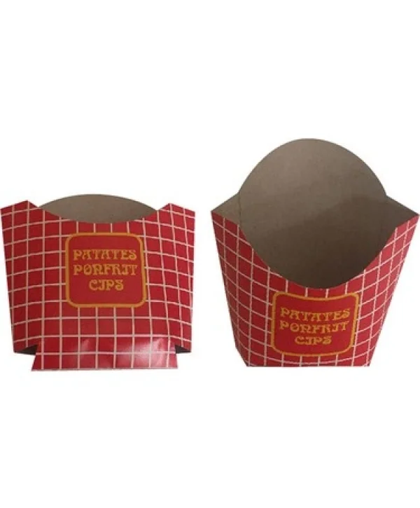 PATATES CİPS KUTUSU KÜÇÜK KOLİ İÇİ 2000 Lİ