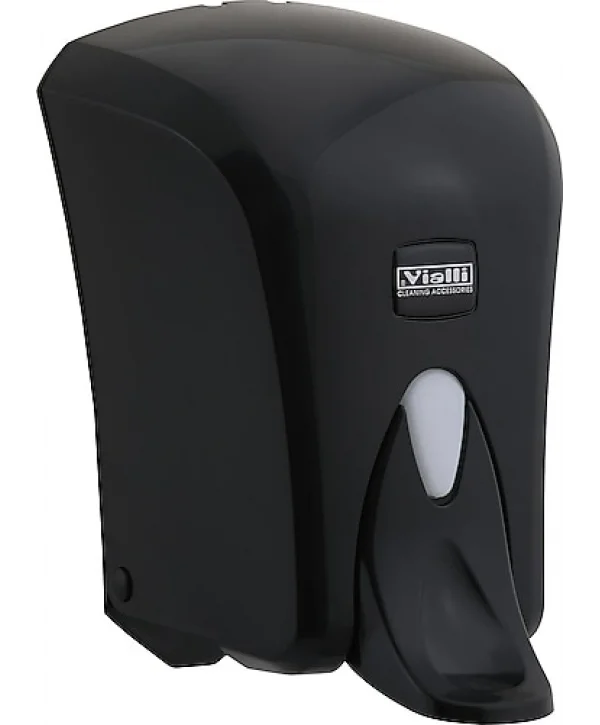 VİALLİ HAZNELİ SIVI SABUNLUK 1000 ML SİYAH* 18 Lİ