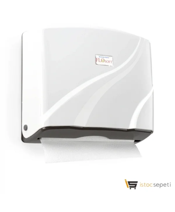 FLOSOFT DİSPANSER Z HAVLU APARAT F177B BEYAZ 200 LÜ *12