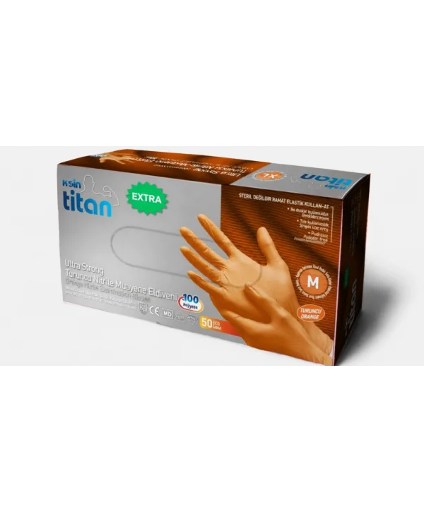 ELDİVEN TİTAN EKSTRA TURUNCU ORTA 50* 20 Lİ