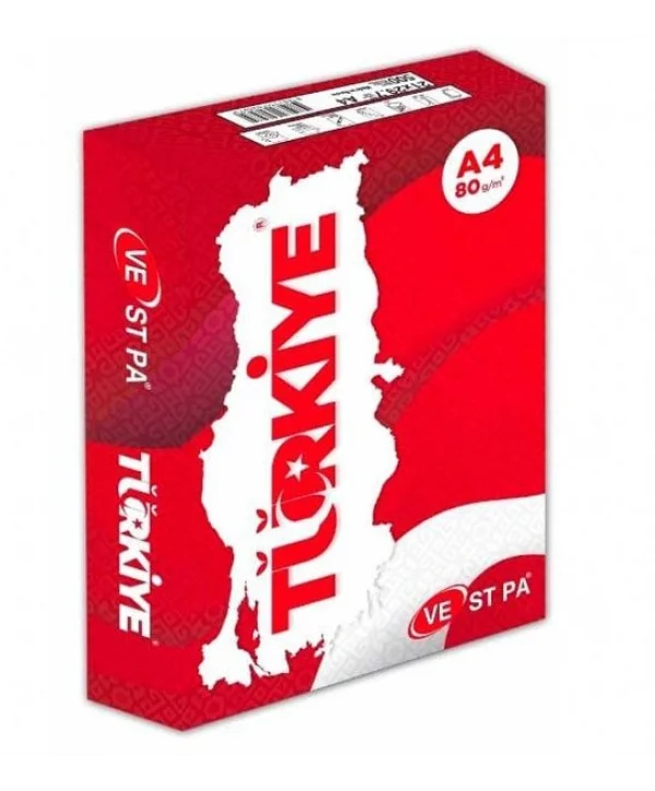 FOTOKOPİ KAĞIDI TÜRKİYE  A4 80 GR