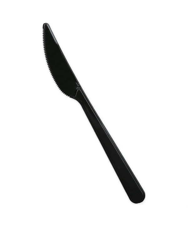 PLASTİK BIÇAK LÜX SİYAH 100*40