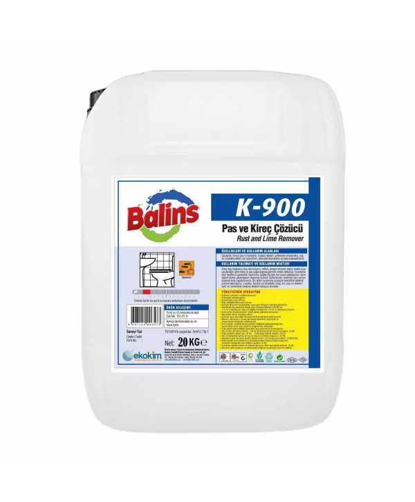 BALİNS KİREÇ SÖKÜCÜ  K-900 20 KG .