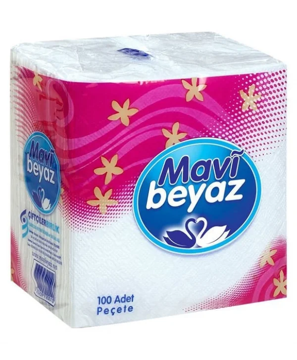 MAVİ BEYAZ 30*30  100* 24 LÜ