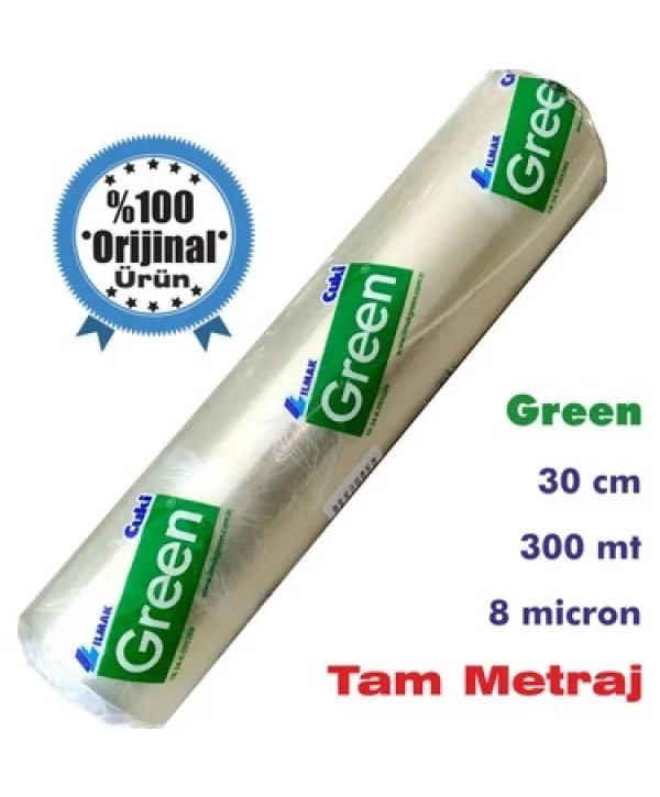 STREÇ KUTUSUZ GREEN 30*300 8 MİC*16 LI