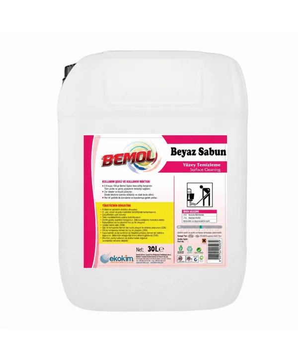 BEMOL SABUN KOKULU YÜZEY TEMİZLİYİCİ 30 KG LIK