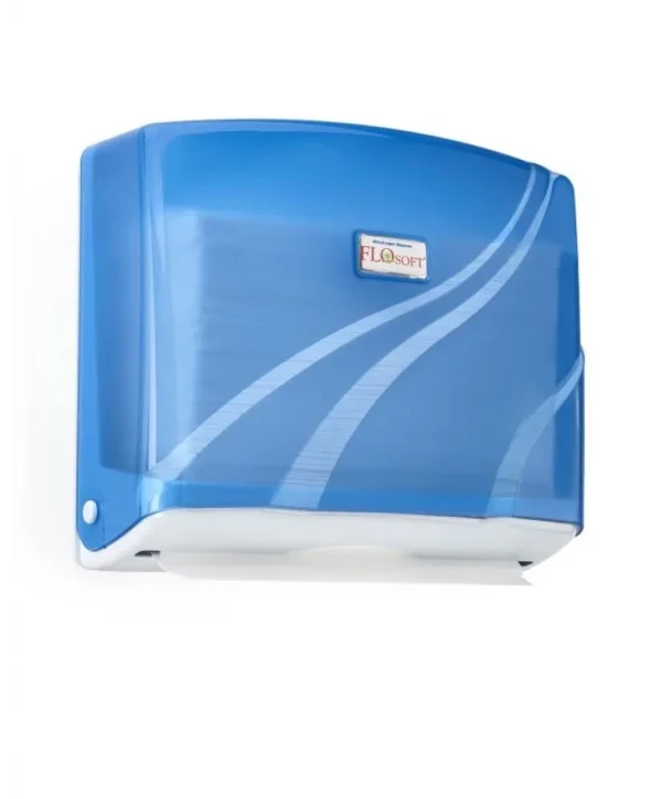 FLOSOFT DİSPANSER Z HAVLU APARAT F177 M MAVİ 200 LÜK*12