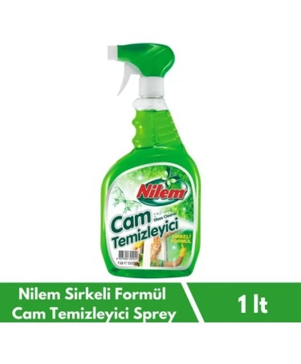 NİLEM CAMSİL SİRKELİ SPREY 1 LT 12 Lİ