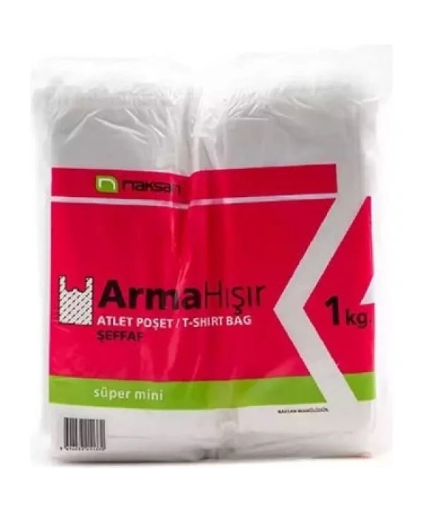 NAKSAN SÜPER MİNİ ŞEFFAF POŞET *10 kg.