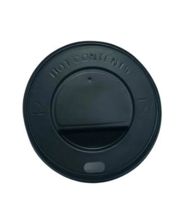 BENCUP 8 OZ KARTON BARDAK KAPAĞI DUBLE  SİYAH 1000 li
