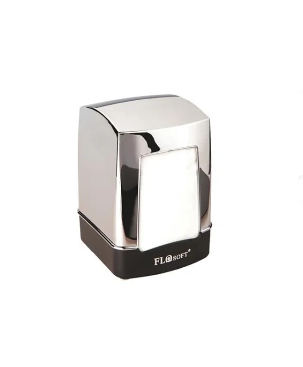 FLOSOFT DİSPANSER PEÇETELİK DİKEY KROM*24
